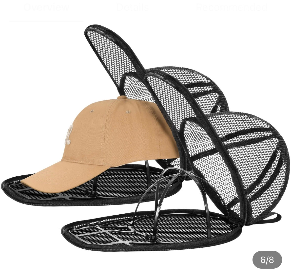 The "CapSaver!" All-in-One Hat Washer